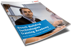 New Bosch Training Catalog and more Security Systems Education